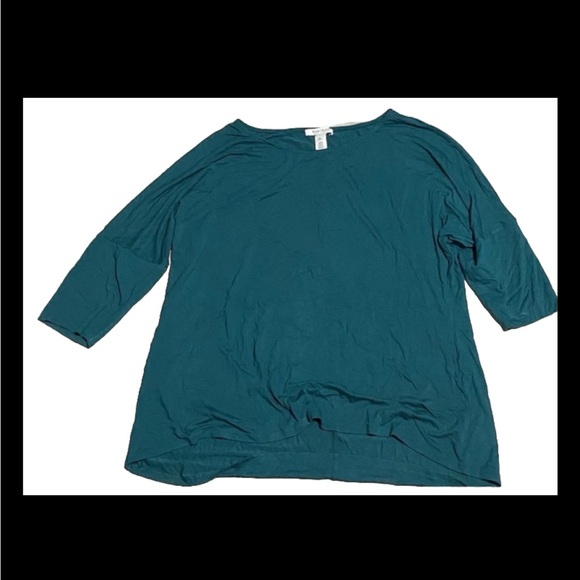 WHBM Teal Dolman Top Size XL - Picture 1 of 3